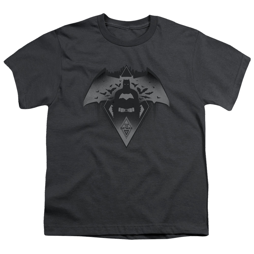 Batman v Superman Fear - Youth T-Shirt Youth T-Shirt (Ages 8-12) Batman   
