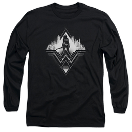 Batman v Superman City Warrior - Men's Long Sleeve T-Shirt Men's Long Sleeve T-Shirt Batman   