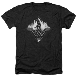Batman v Superman City Warrior - Men's Heather T-Shirt Men's Heather T-Shirt Batman   