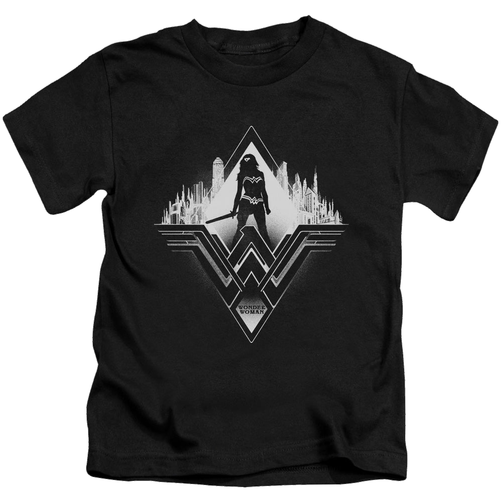 Batman v Superman City Warrior - Kid's T-Shirt Kid's T-Shirt (Ages 4-7) Batman   