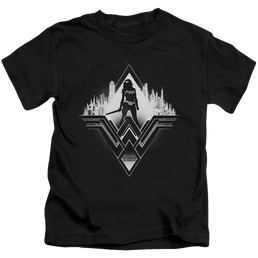 Batman v Superman City Warrior - Kid's T-Shirt Kid's T-Shirt (Ages 4-7) Batman   