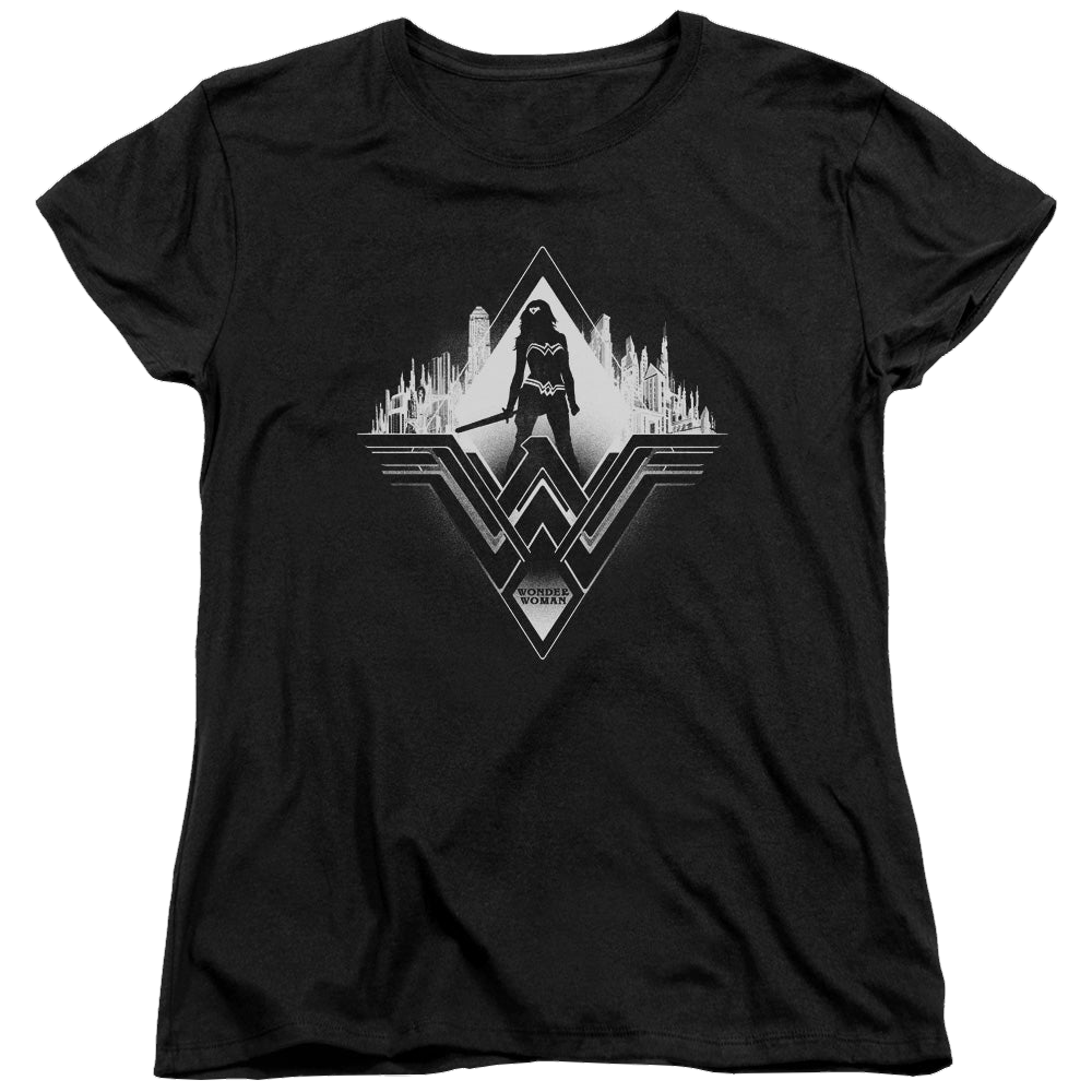 Batman v Superman City Warrior - Women's T-Shirt Women's T-Shirt Batman   