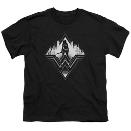 Batman v Superman City Warrior - Youth T-Shirt Youth T-Shirt (Ages 8-12) Batman   