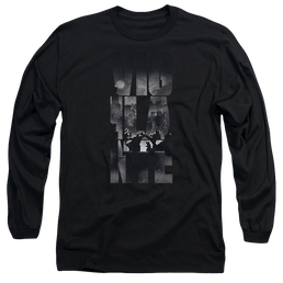 Batman v Superman Rainy Viglante - Men's Long Sleeve T-Shirt Men's Long Sleeve T-Shirt Batman   