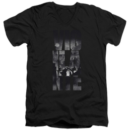 Batman v Superman Rainy Viglante - Men's V-Neck T-Shirt Men's V-Neck T-Shirt Batman   
