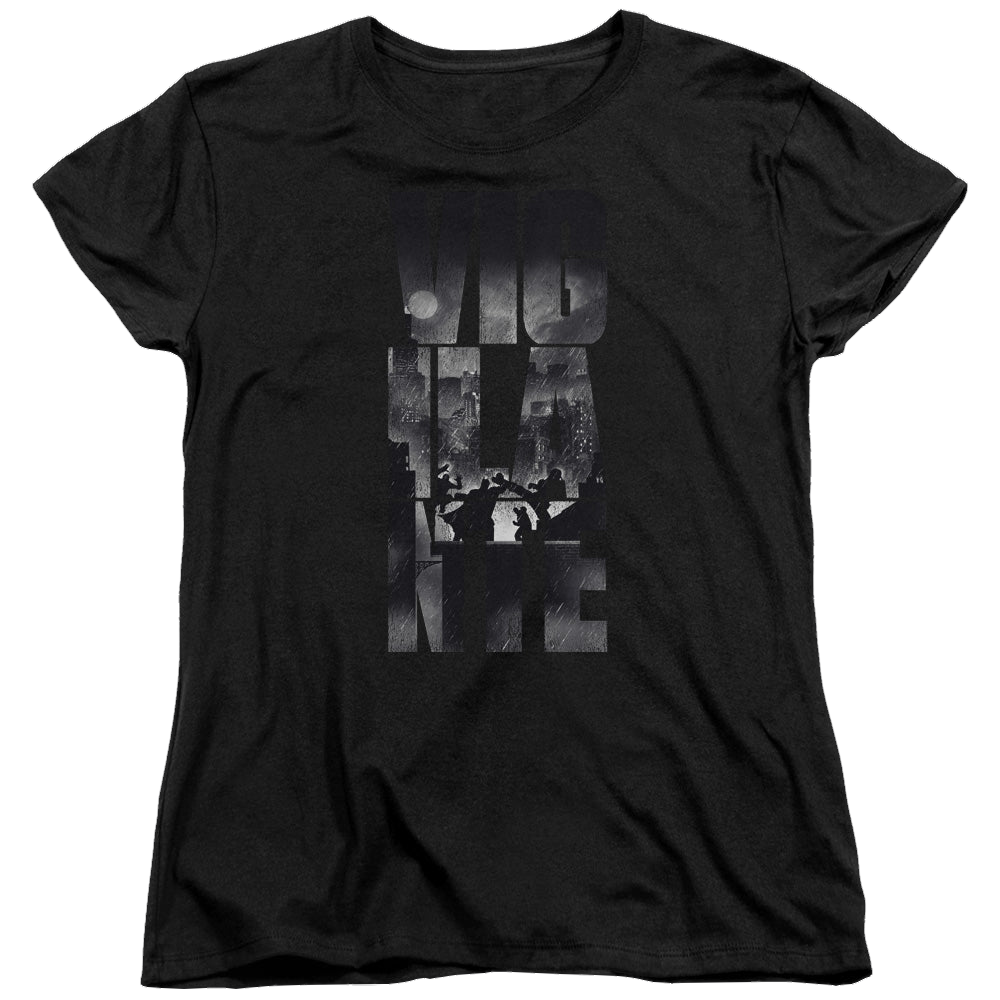 Batman v Superman Rainy Viglante - Women's T-Shirt Women's T-Shirt Batman   