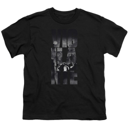 Batman v Superman Rainy Viglante - Youth T-Shirt Youth T-Shirt (Ages 8-12) Batman   