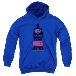 Batman v Superman Super Justice - Youth Hoodie Youth Hoodie (Ages 8-12) Batman   