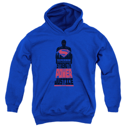 Batman v Superman Super Justice - Youth Hoodie Youth Hoodie (Ages 8-12) Batman   