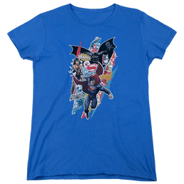 Batman v Superman Batman V Superman Ripped Trio - Women's T-Shirt Women's T-Shirt Batman   