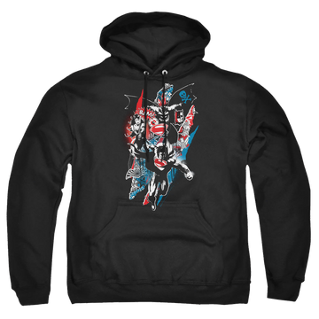 Batman v Superman Ripped Trio 2 - Pullover Hoodie Pullover Hoodie Batman   