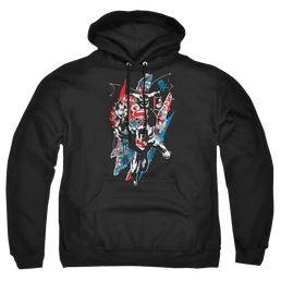 Batman v Superman Ripped Trio 2 - Pullover Hoodie Pullover Hoodie Batman   
