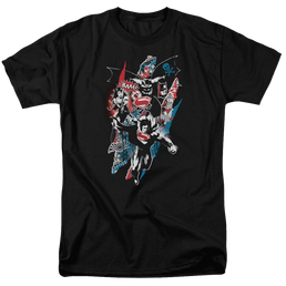 Batman v Superman Ripped Trio 2 - Men's Regular Fit T-Shirt Men's Regular Fit T-Shirt Batman   