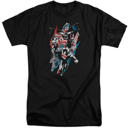 Batman v Superman Ripped Trio 2 - Men's Tall Fit T-Shirt Men's Tall Fit T-Shirt Batman   