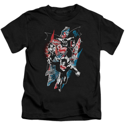 Batman v Superman Ripped Trio 2 - Kid's T-Shirt Kid's T-Shirt (Ages 4-7) Batman   