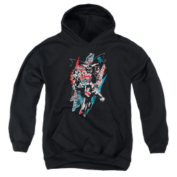 Batman v Superman Ripped Trio 2 - Youth Hoodie Youth Hoodie (Ages 8-12) Batman   