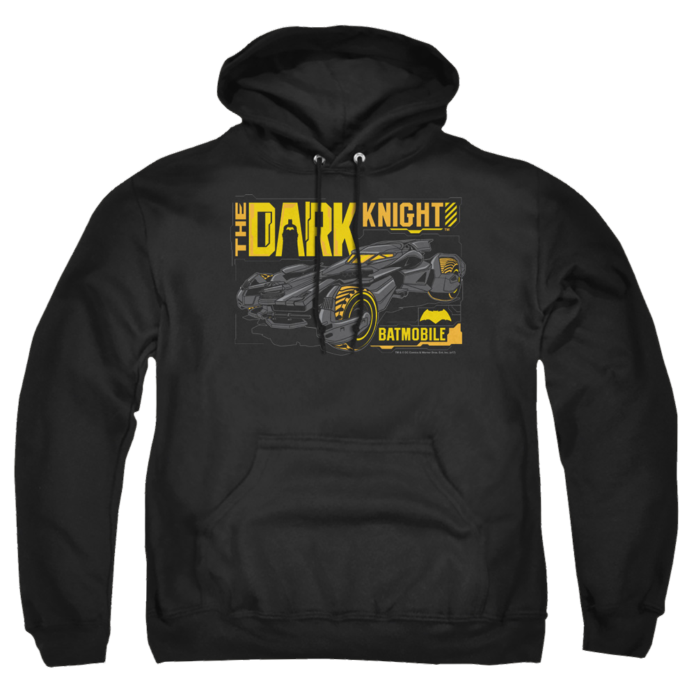 Batman v Superman Mobil Dark Knight - Pullover Hoodie Pullover Hoodie Batman   