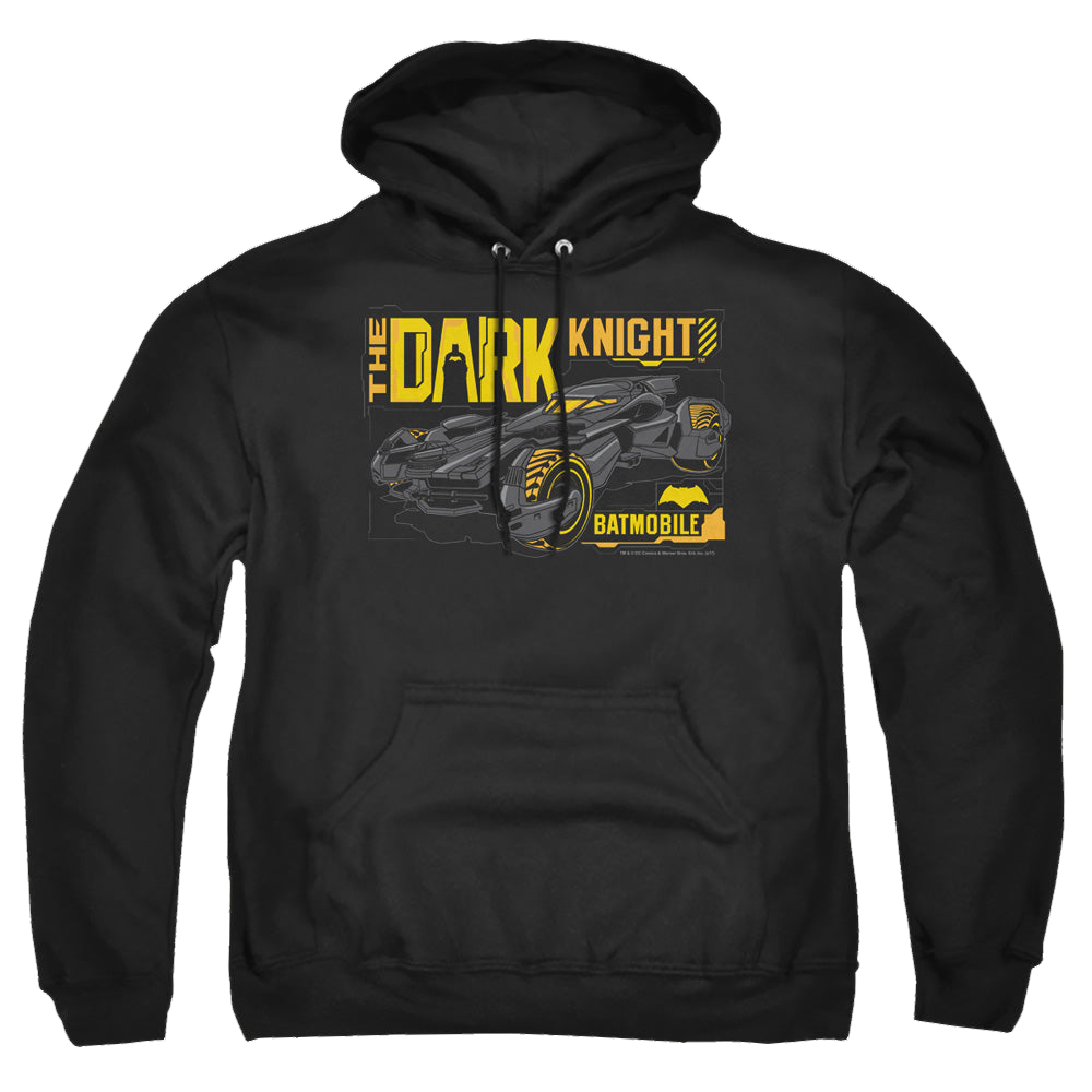 Batman v Superman Mobil Dark Knight - Pullover Hoodie Pullover Hoodie Batman   