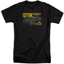 Batman v Superman Mobil Dark Knight - Men's Tall Fit T-Shirt Men's Tall Fit T-Shirt Batman   