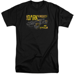 Batman v Superman Mobil Dark Knight - Men's Tall Fit T-Shirt Men's Tall Fit T-Shirt Batman   