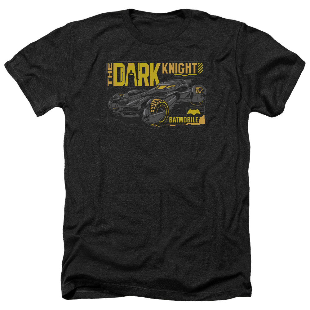 Batman v Superman Mobil Dark Knight - Men's Heather T-Shirt Men's Heather T-Shirt Batman   