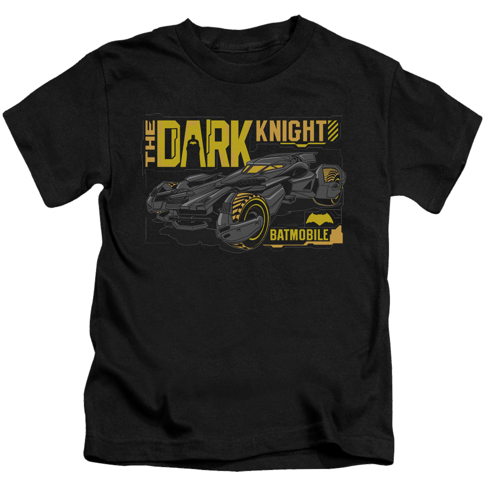 Batman v Superman Mobil Dark Knight - Kid's T-Shirt Kid's T-Shirt (Ages 4-7) Batman   
