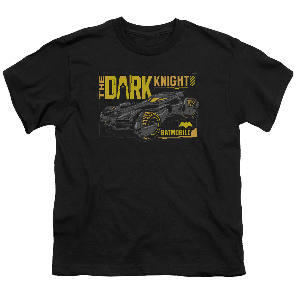 Batman v Superman Mobil Dark Knight - Youth T-Shirt Youth T-Shirt (Ages 8-12) Batman   