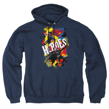 Batman v Superman Double Hero - Pullover Hoodie Pullover Hoodie Batman   
