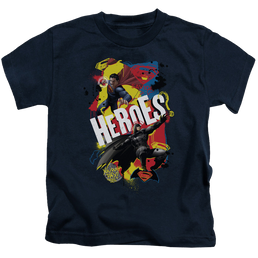 Batman v Superman Double Hero - Kid's T-Shirt Kid's T-Shirt (Ages 4-7) Batman   
