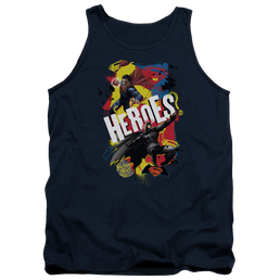 Batman v Superman Double Hero - Men's Tank Top Men's Tank Batman   