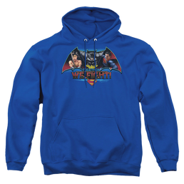 Batman v Superman Together We Fight - Pullover Hoodie Pullover Hoodie Batman   