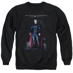 Batman v Superman Stand Tall - Men's Crewneck Sweatshirt Men's Crewneck Sweatshirt Batman   