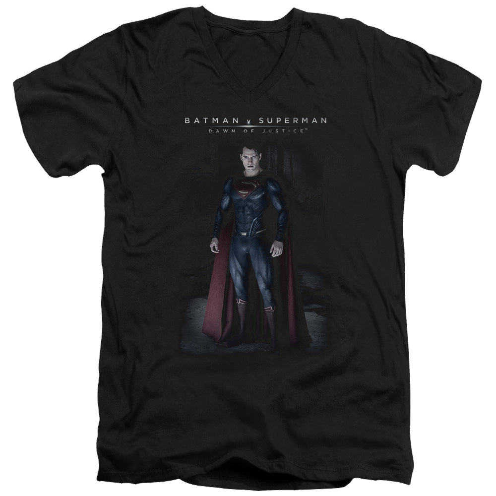 Batman v Superman Stand Tall - Men's V-Neck T-Shirt Men's V-Neck T-Shirt Batman   