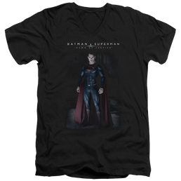 Batman v Superman Stand Tall - Men's V-Neck T-Shirt Men's V-Neck T-Shirt Batman   