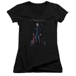 Batman v Superman Stand Tall - Juniors V-Neck T-Shirt Juniors V-Neck T-Shirt Batman   