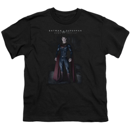Batman v Superman Stand Tall - Youth T-Shirt Youth T-Shirt (Ages 8-12) Batman   