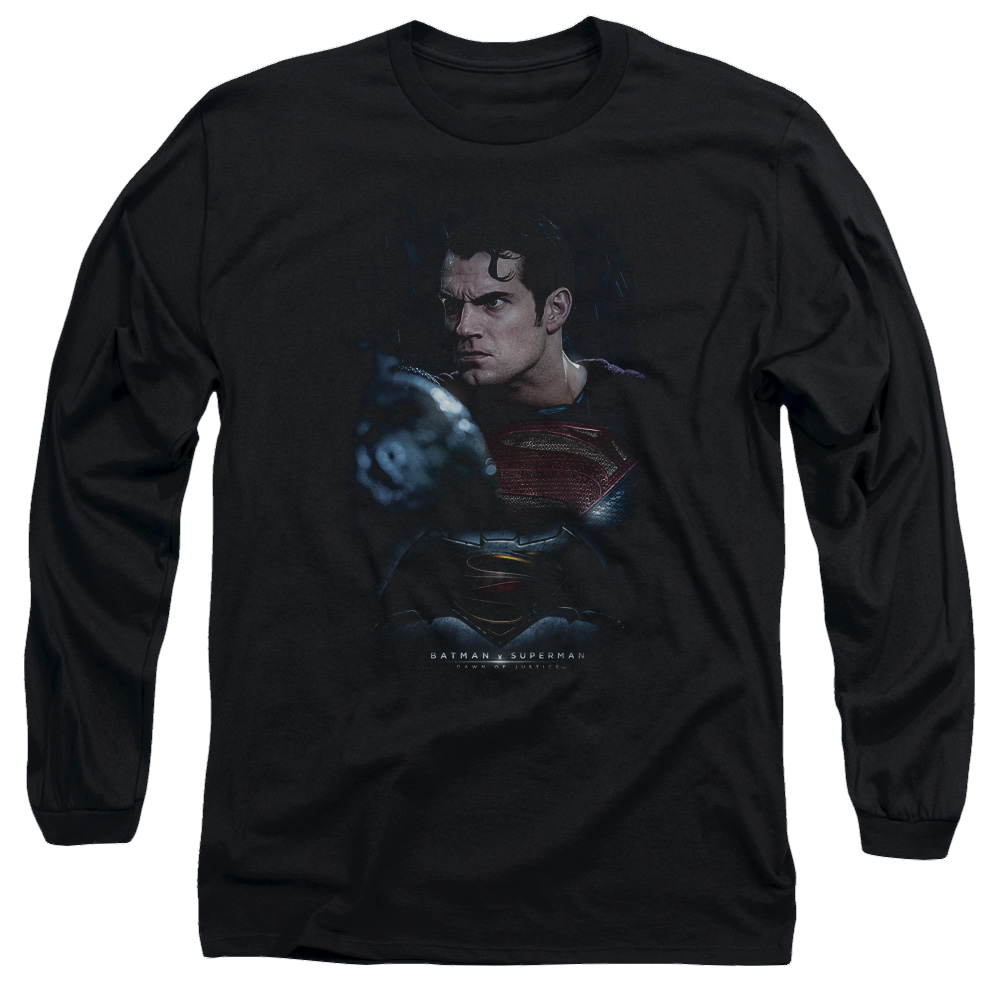 Batman v Superman Super Angry - Men's Long Sleeve T-Shirt Men's Long Sleeve T-Shirt Batman   