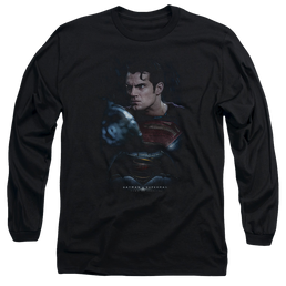 Batman v Superman Super Angry - Men's Long Sleeve T-Shirt Men's Long Sleeve T-Shirt Batman   
