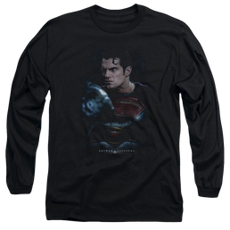 Batman v Superman Super Angry - Men's Long Sleeve T-Shirt Men's Long Sleeve T-Shirt Batman   