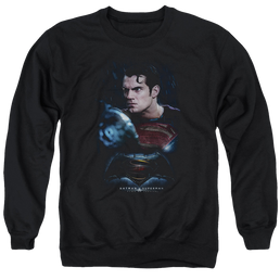 Batman v Superman Super Angry - Men's Crewneck Sweatshirt Men's Crewneck Sweatshirt Batman   