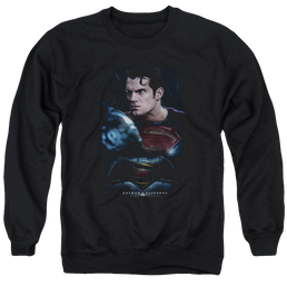 Batman v Superman Super Angry - Men's Crewneck Sweatshirt Men's Crewneck Sweatshirt Batman   