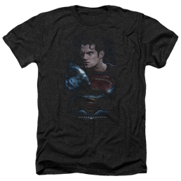 Batman v Superman Super Angry - Men's Heather T-Shirt Men's Heather T-Shirt Batman   