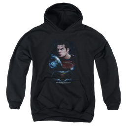 Batman v Superman Super Angry - Youth Hoodie Youth Hoodie (Ages 8-12) Batman   