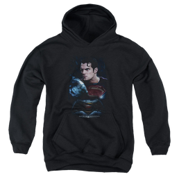 Batman v Superman Super Angry - Youth Hoodie Youth Hoodie (Ages 8-12) Batman   