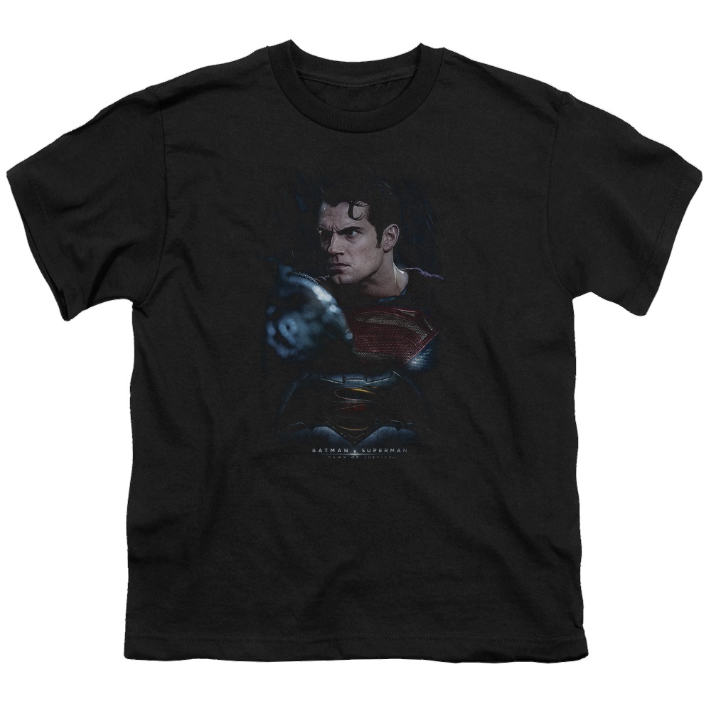 Batman v Superman Super Angry - Youth T-Shirt Youth T-Shirt (Ages 8-12) Batman   
