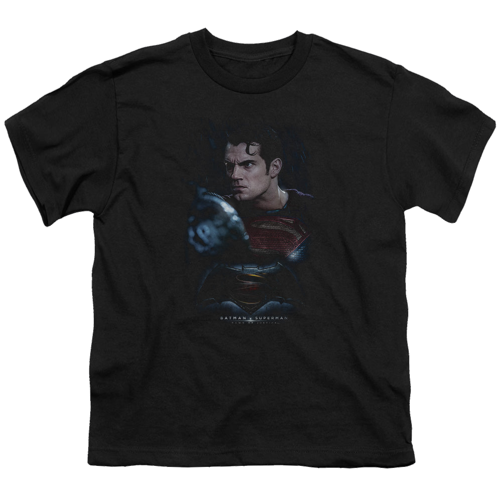Batman v Superman Super Angry - Youth T-Shirt Youth T-Shirt (Ages 8-12) Batman   