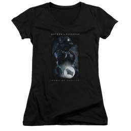 Batman v Superman Signal - Juniors V-Neck T-Shirt Juniors V-Neck T-Shirt Batman   