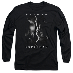 Batman v Superman Face To Face - Men's Long Sleeve T-Shirt Men's Long Sleeve T-Shirt Batman   