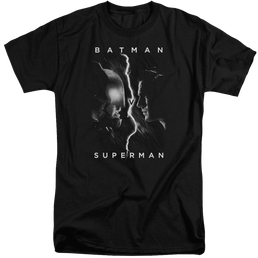 Batman v Superman Face To Face - Men's Tall Fit T-Shirt Men's Tall Fit T-Shirt Batman   