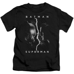Batman v Superman Face To Face - Kid's T-Shirt Kid's T-Shirt (Ages 4-7) Batman   